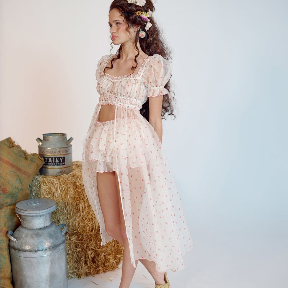 Selkie La Fraise Boudoir Dress